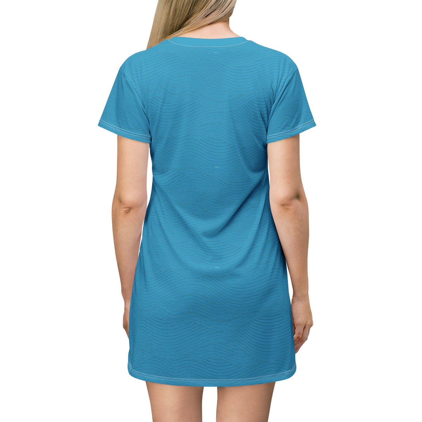 Amo Cafe T-Shirt Dress – Comfortable and Stylish Summer Attire for Coffee Lovers