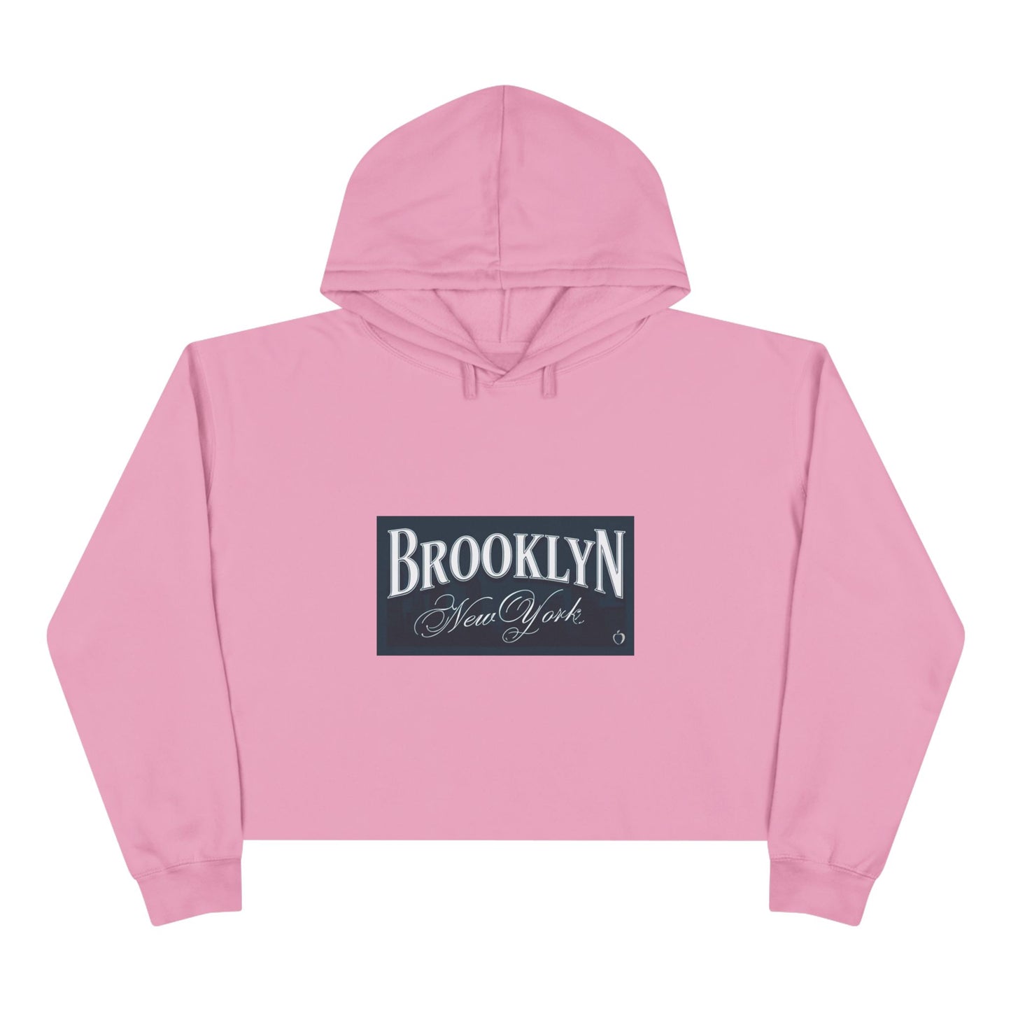 Brooklyn New York Crop Hoodie - Stylish Women's Pullover for Everyday Wear