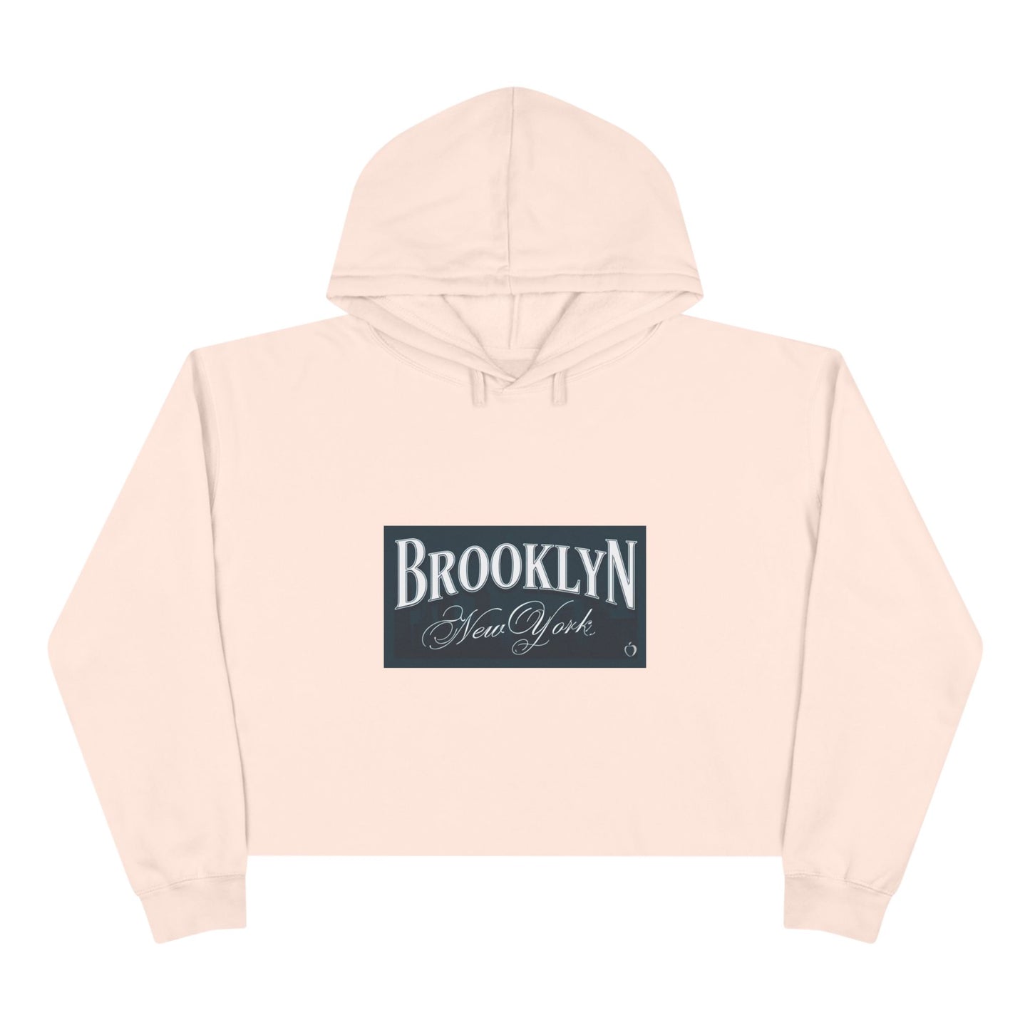 Brooklyn New York Crop Hoodie - Stylish Women's Pullover for Everyday Wear