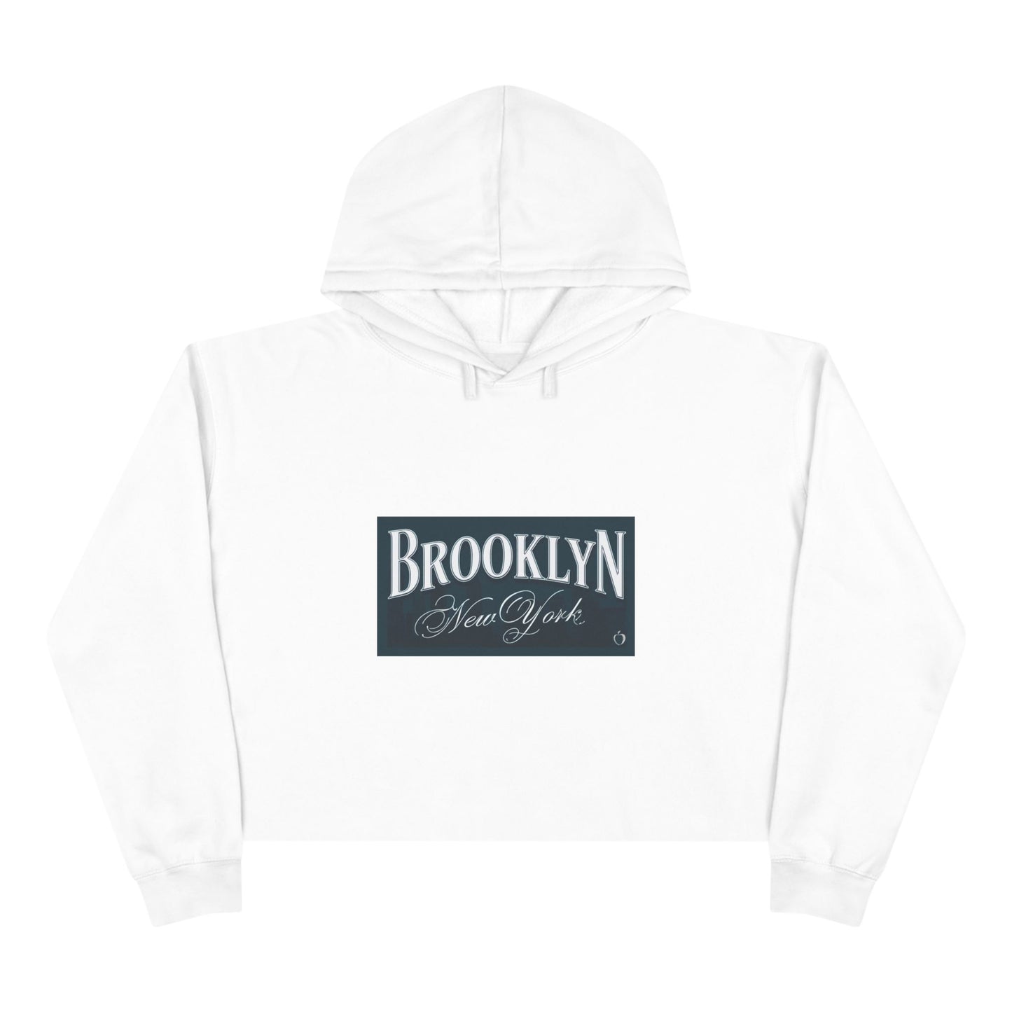 Brooklyn New York Crop Hoodie - Stylish Women's Pullover for Everyday Wear