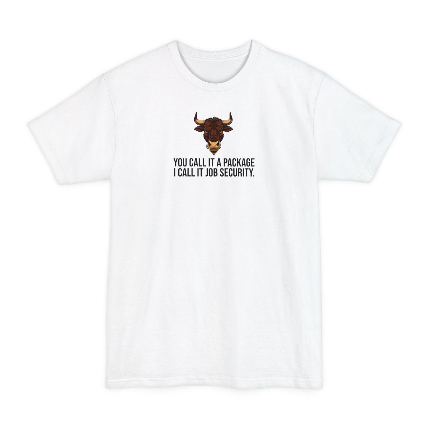 Funny UPS Job Security T-Shirt - Unisex Tall Beefy-T® Tee for Delivery Lovers