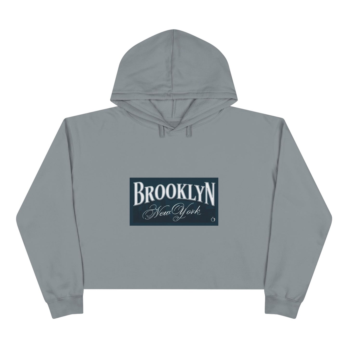 Brooklyn New York Crop Hoodie - Stylish Women's Pullover for Everyday Wear