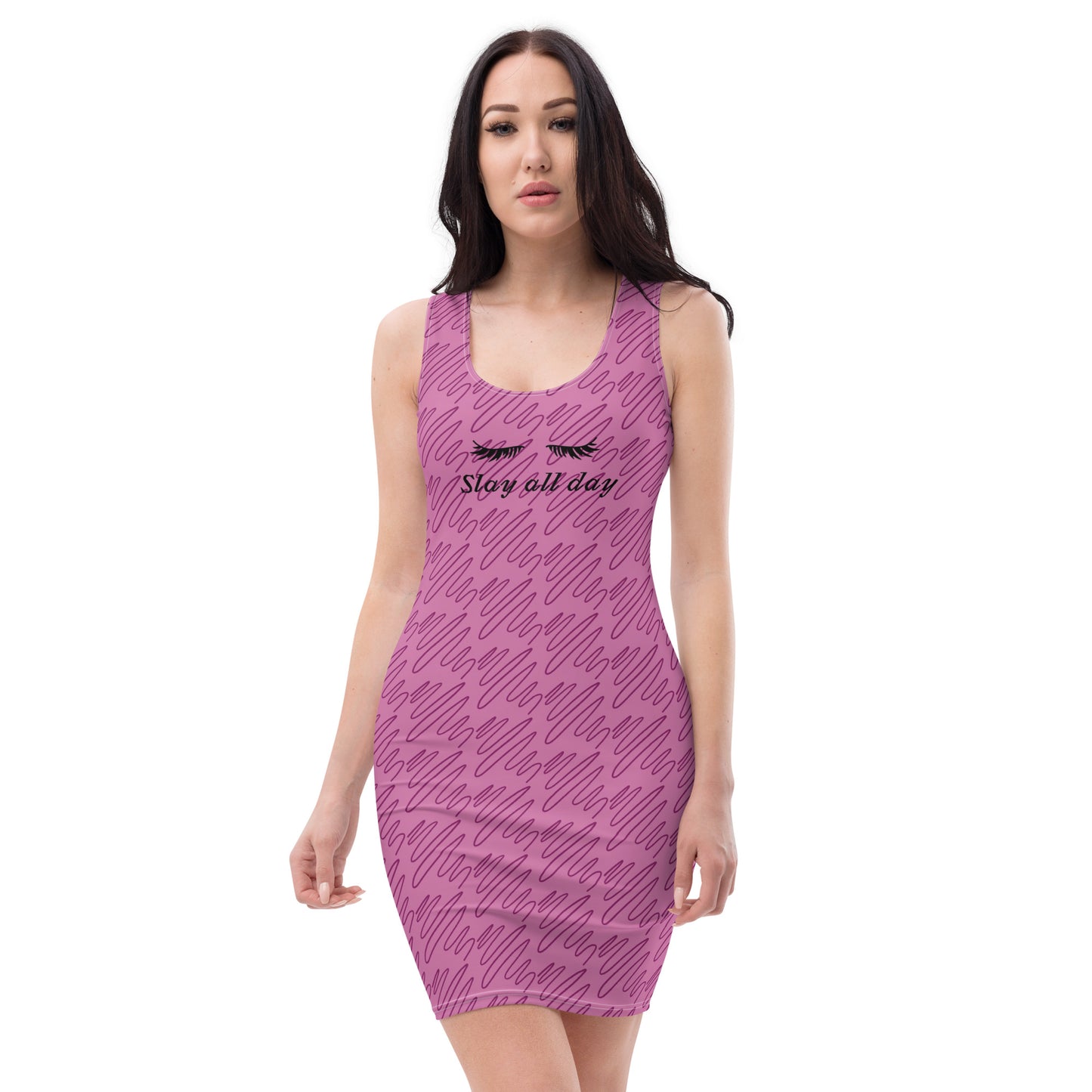 Lash Slay All Day Body-Con Dress