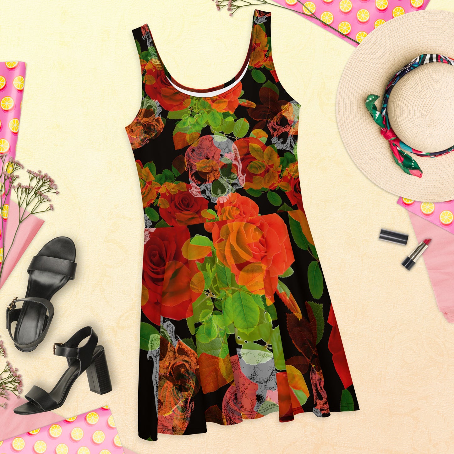 Skater Dress Day of The Dead