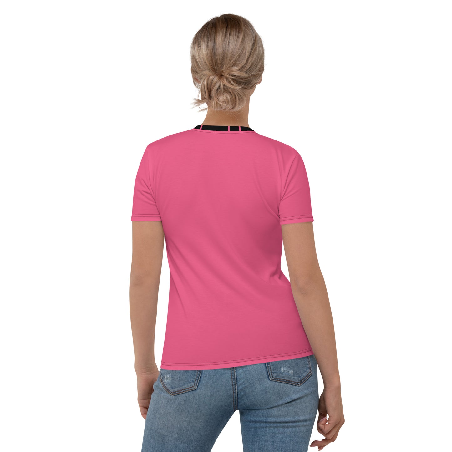 Pink Pirate Bones Women's T-shirt