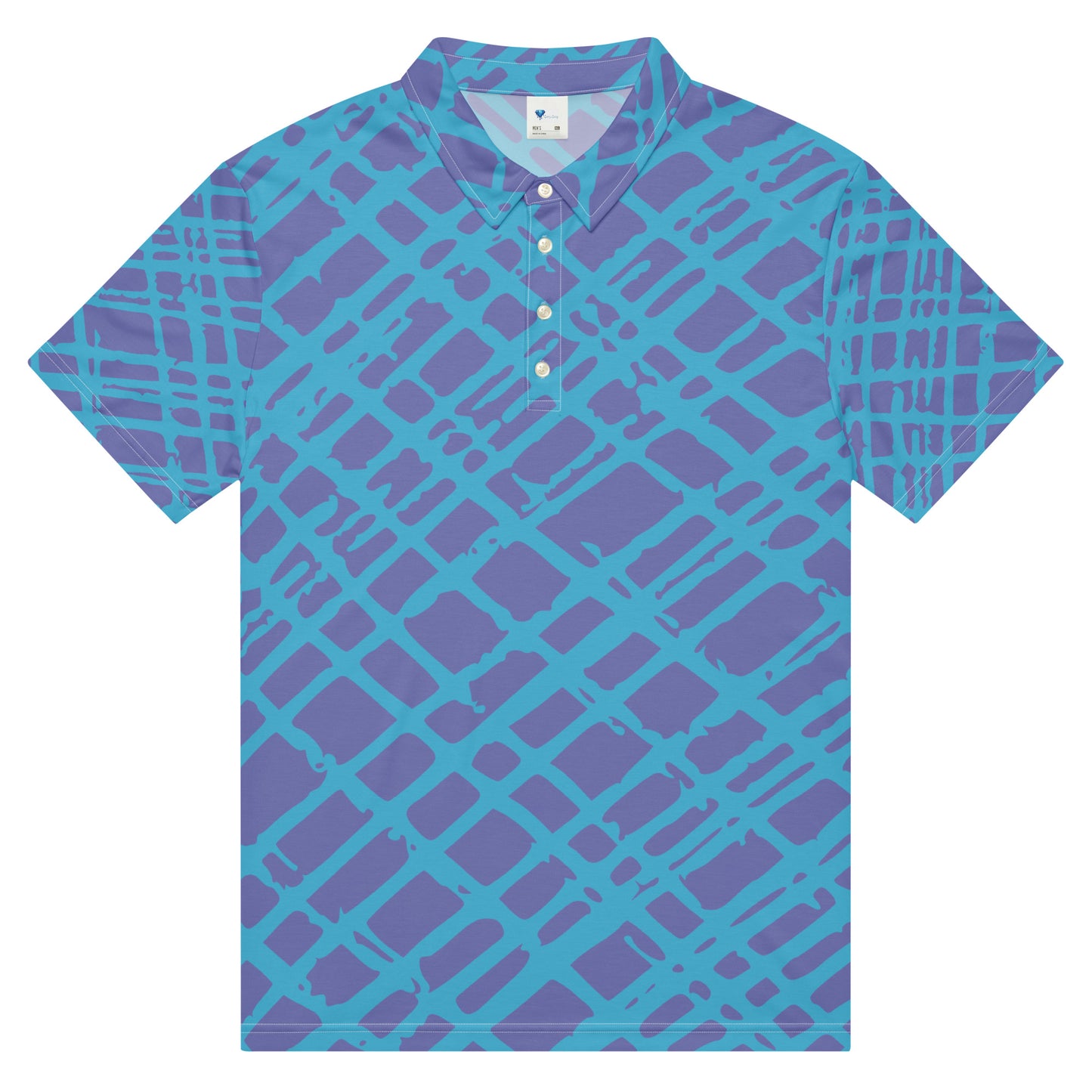 Men's Slim Fit Polo Blush & Breeze