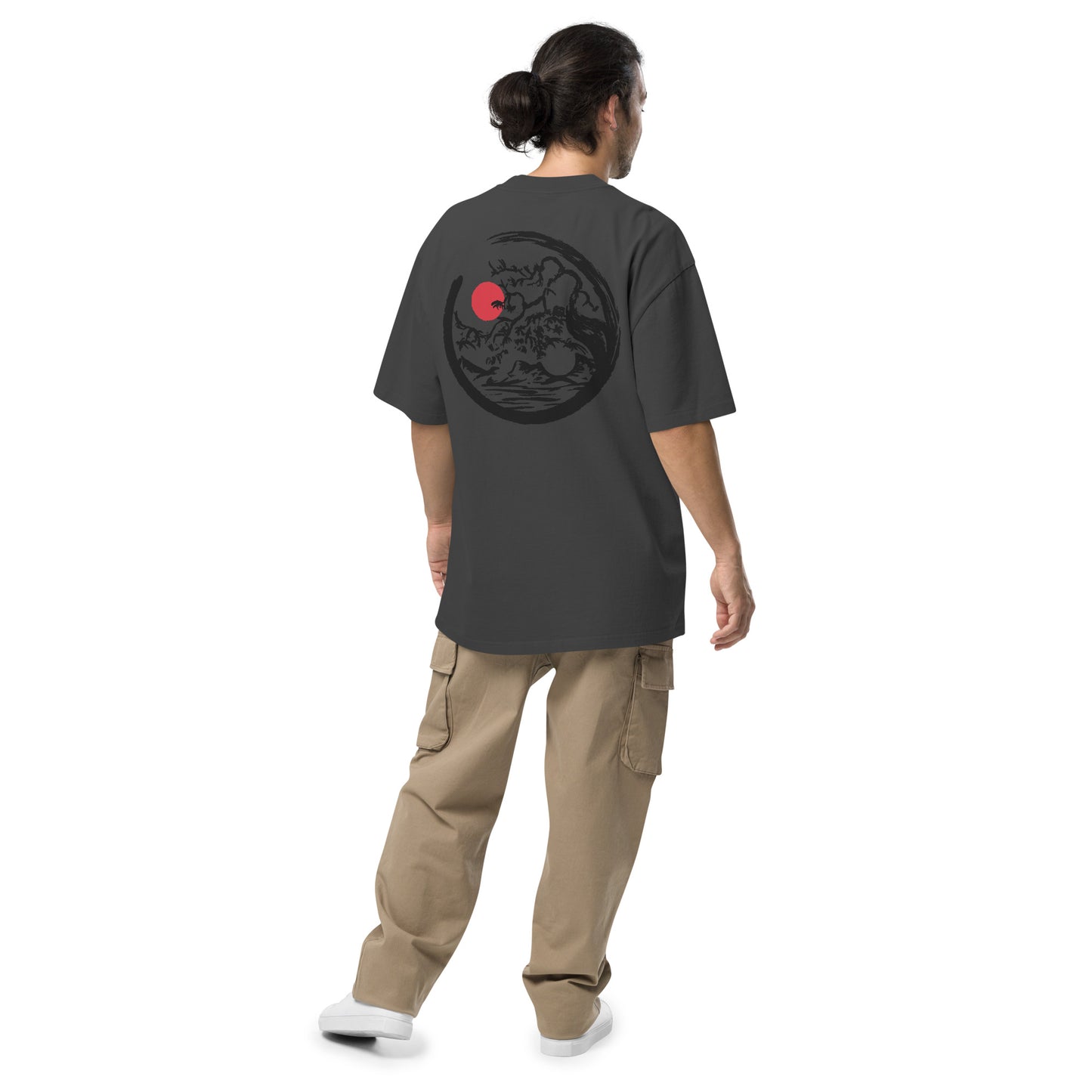 Dragon emblem Baggy T-Shirt