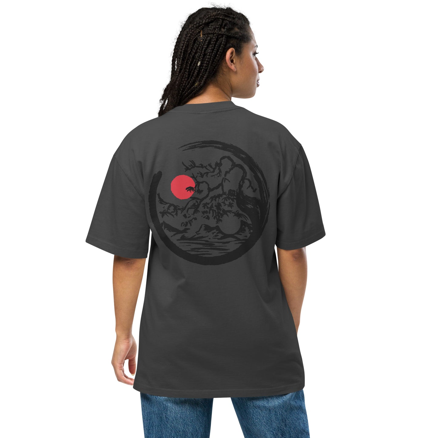 Dragon emblem Baggy T-Shirt