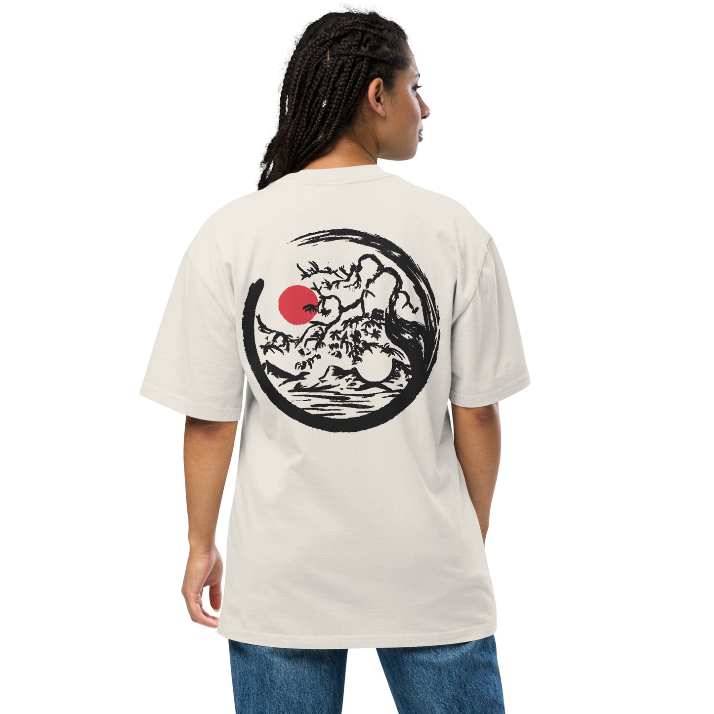 Dragon emblem Baggy T-Shirt