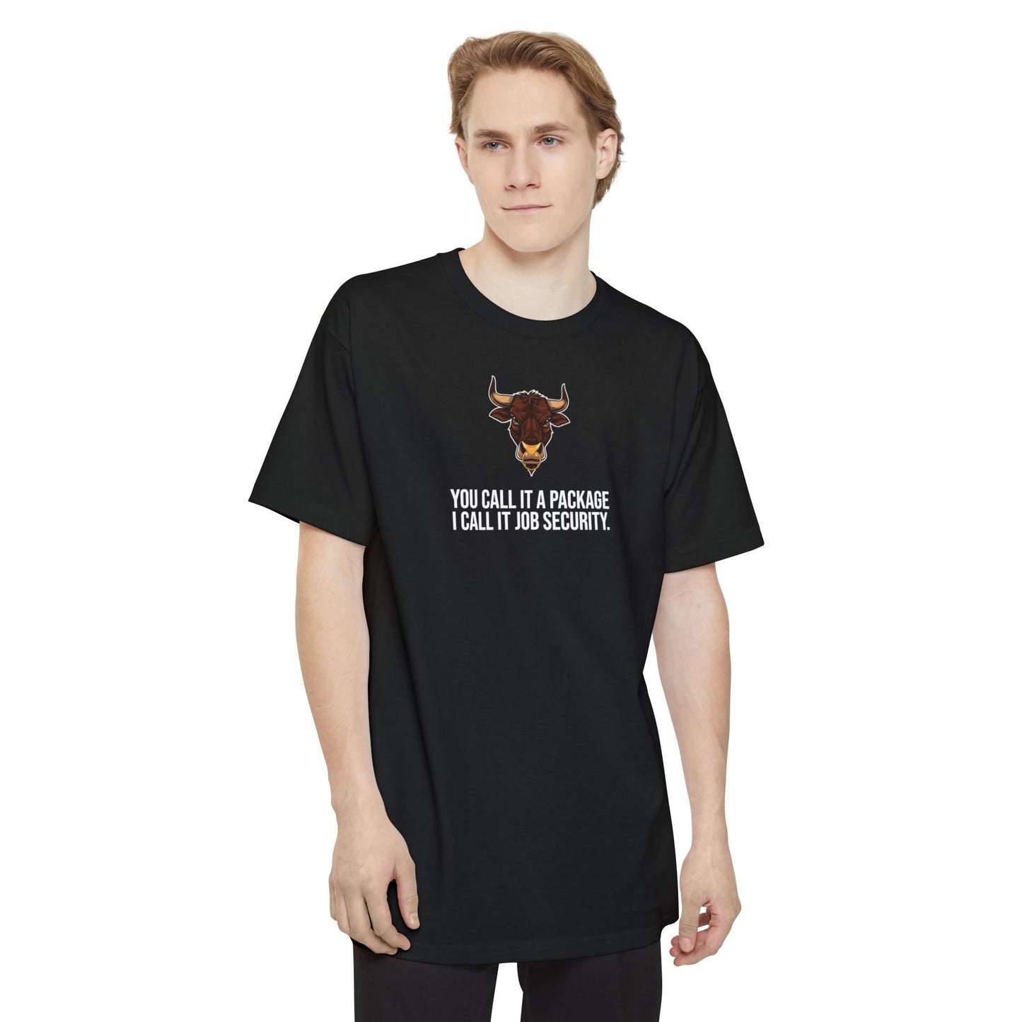 Funny UPS Job Security T-Shirt - Unisex Tall Beefy-T® Tee for Delivery Lovers