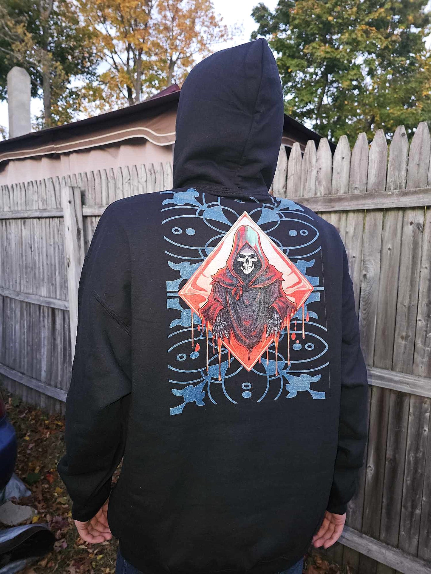 Soul Harvester Grim Reaper Unisex Hoodie