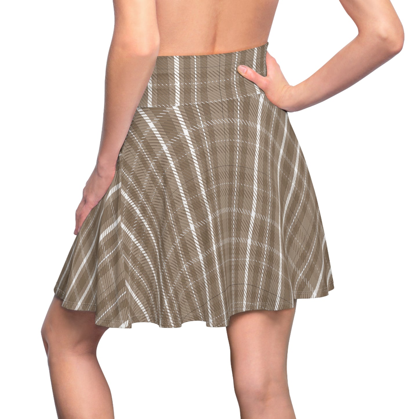 Ivory Caffe Flannel Skirt