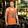 Orange King Gym Tank