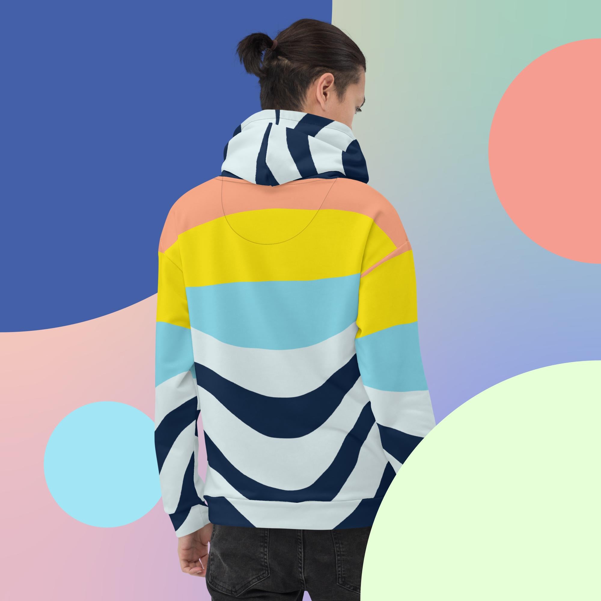 PYB Striped Rave Unisex Hoodie