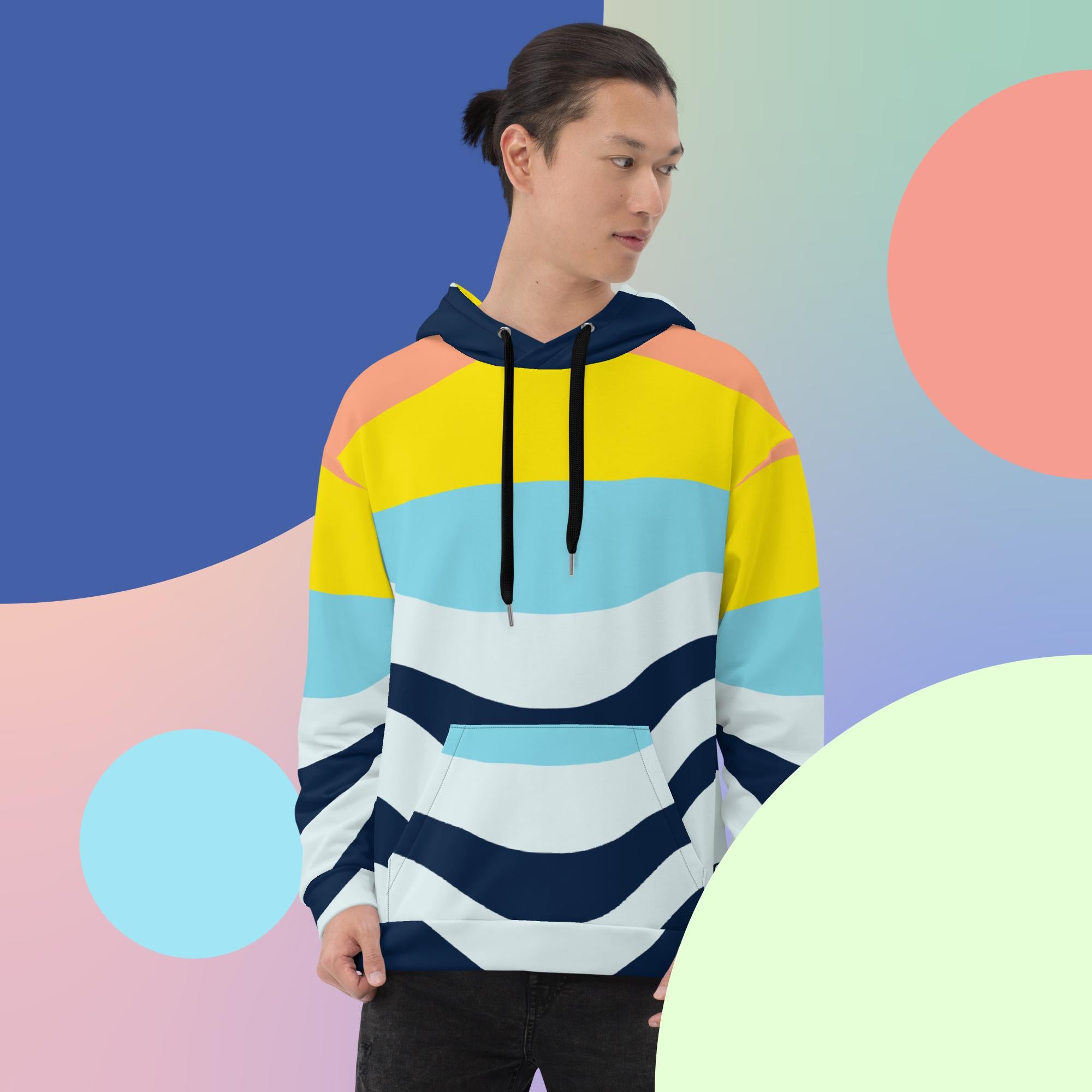 PYB Striped Rave Unisex Hoodie