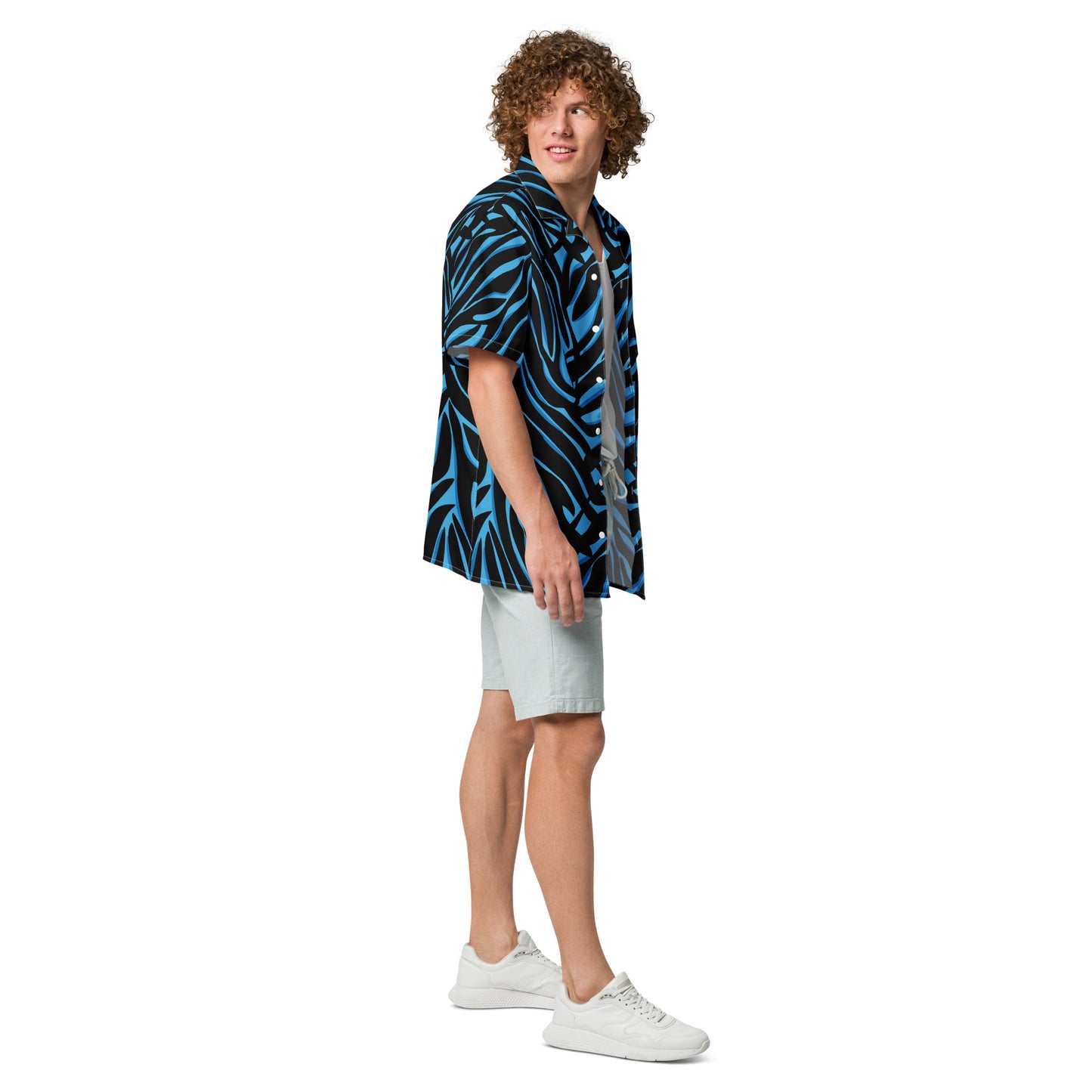 Blue Abyss Men’s Button Up B&T+