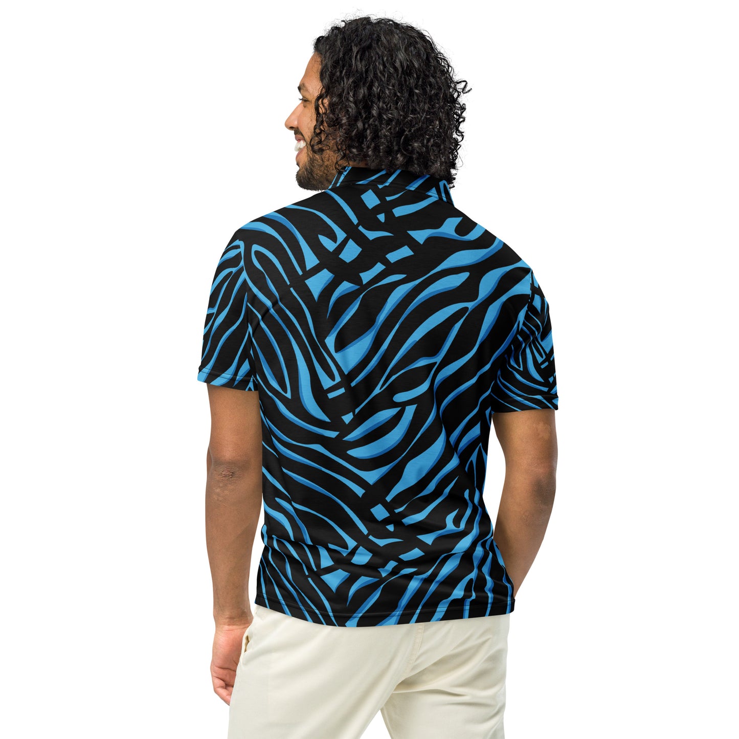 Blue Abyss Men’s slim fit polo