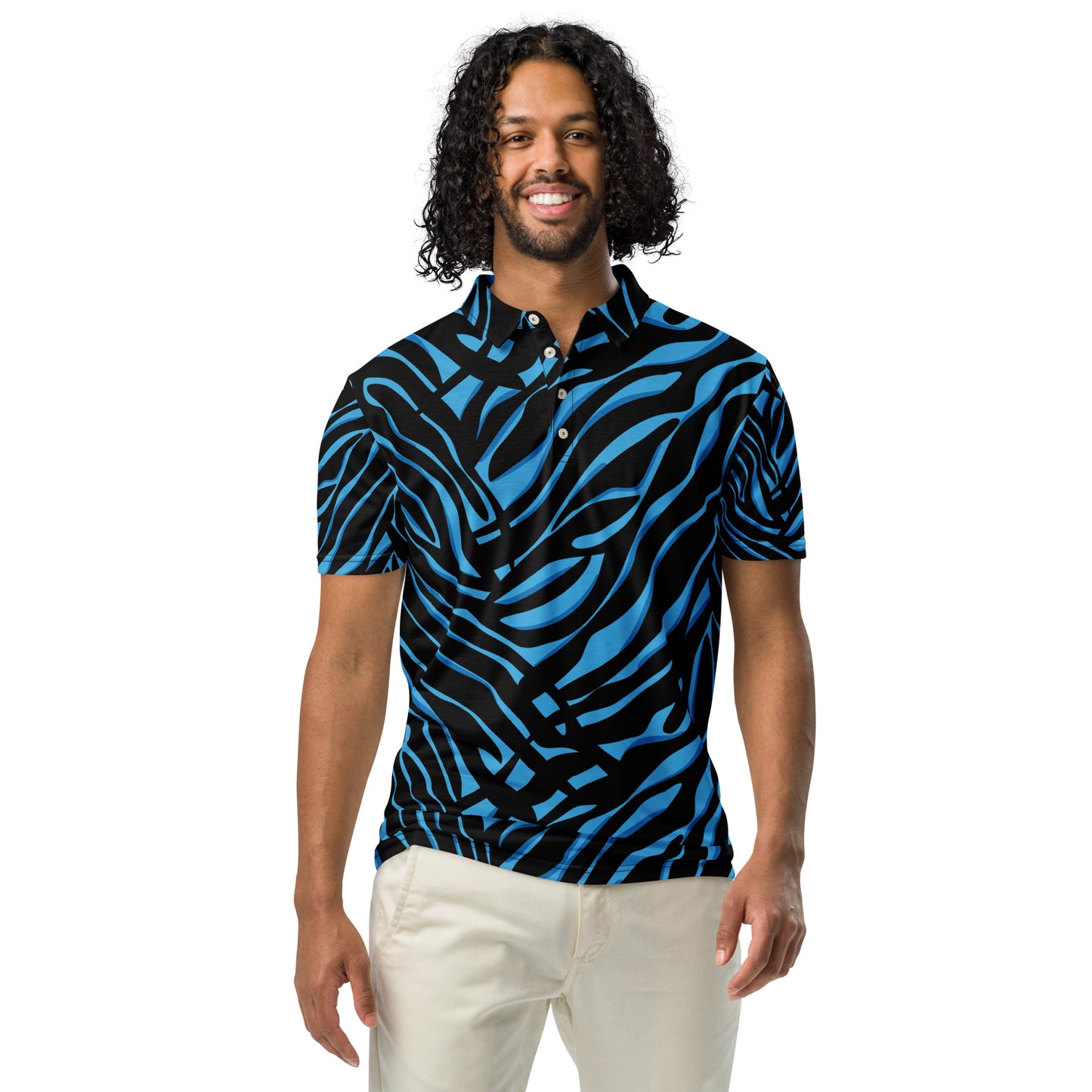 Blue Abyss Men’s slim fit polo