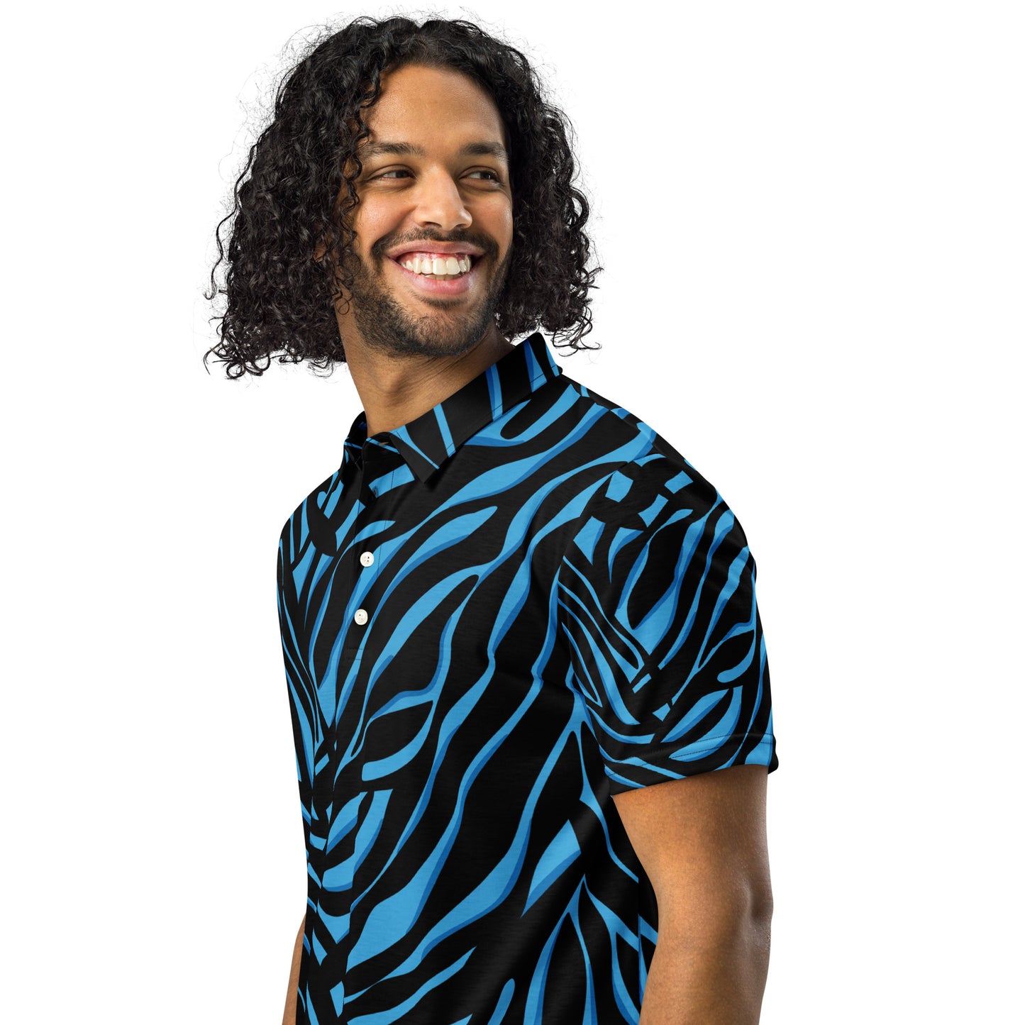 Blue Abyss Men’s slim fit polo