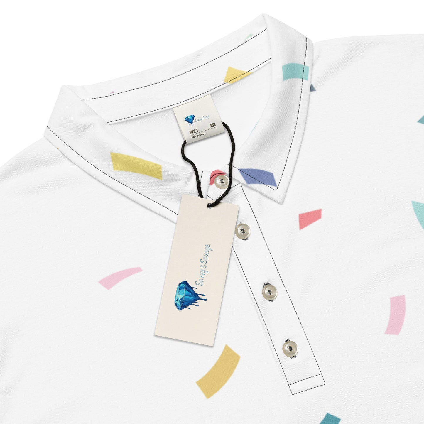 Birthday Cake Slim fit polo