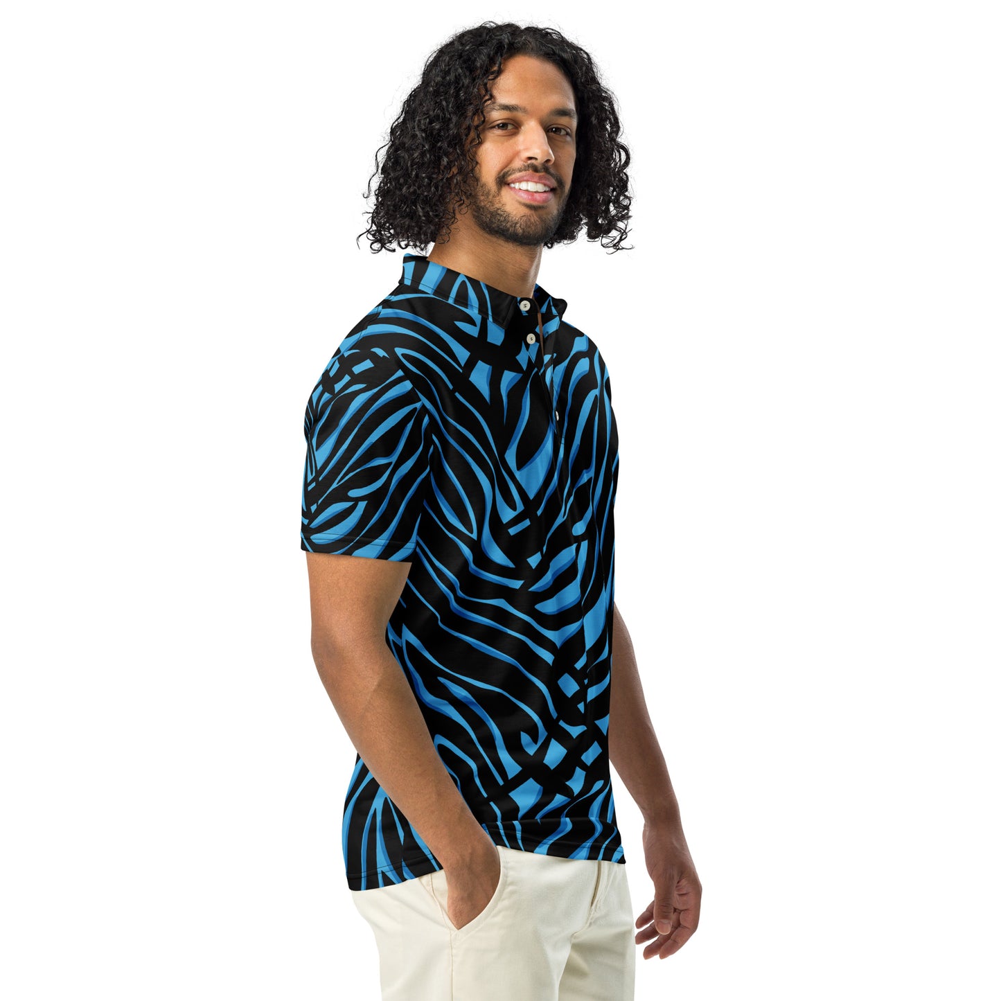 Blue Abyss Men’s slim fit polo