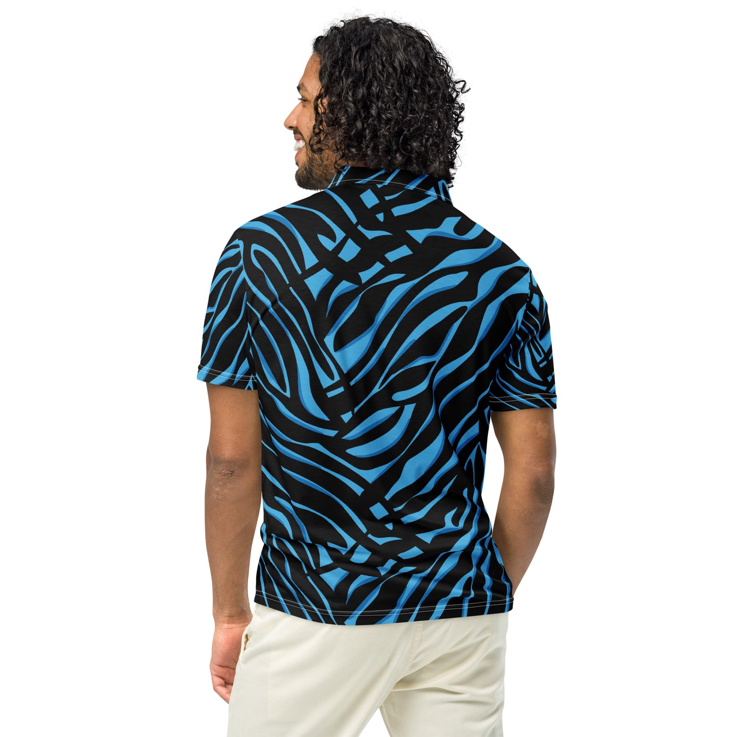 Blue Abyss Men’s slim fit polo