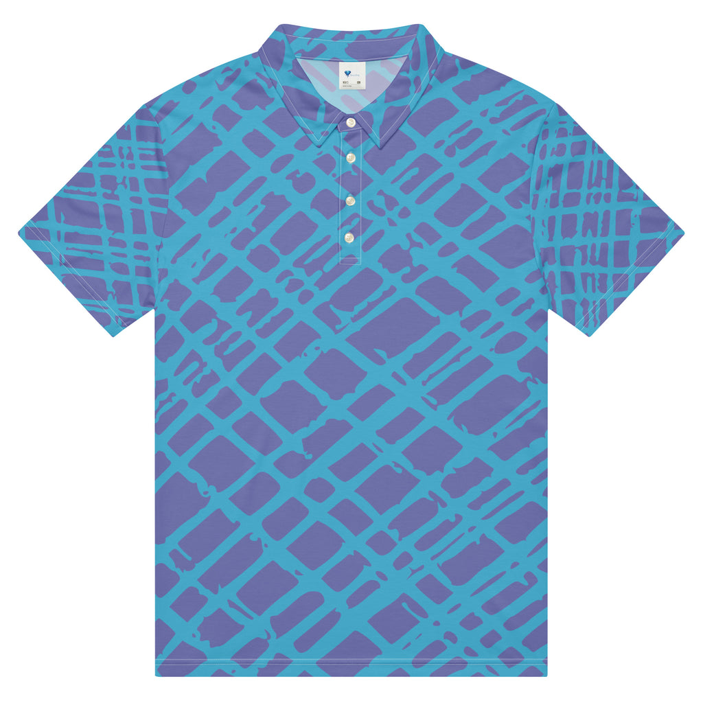 Men's Slim Fit Polo Blush & Breeze