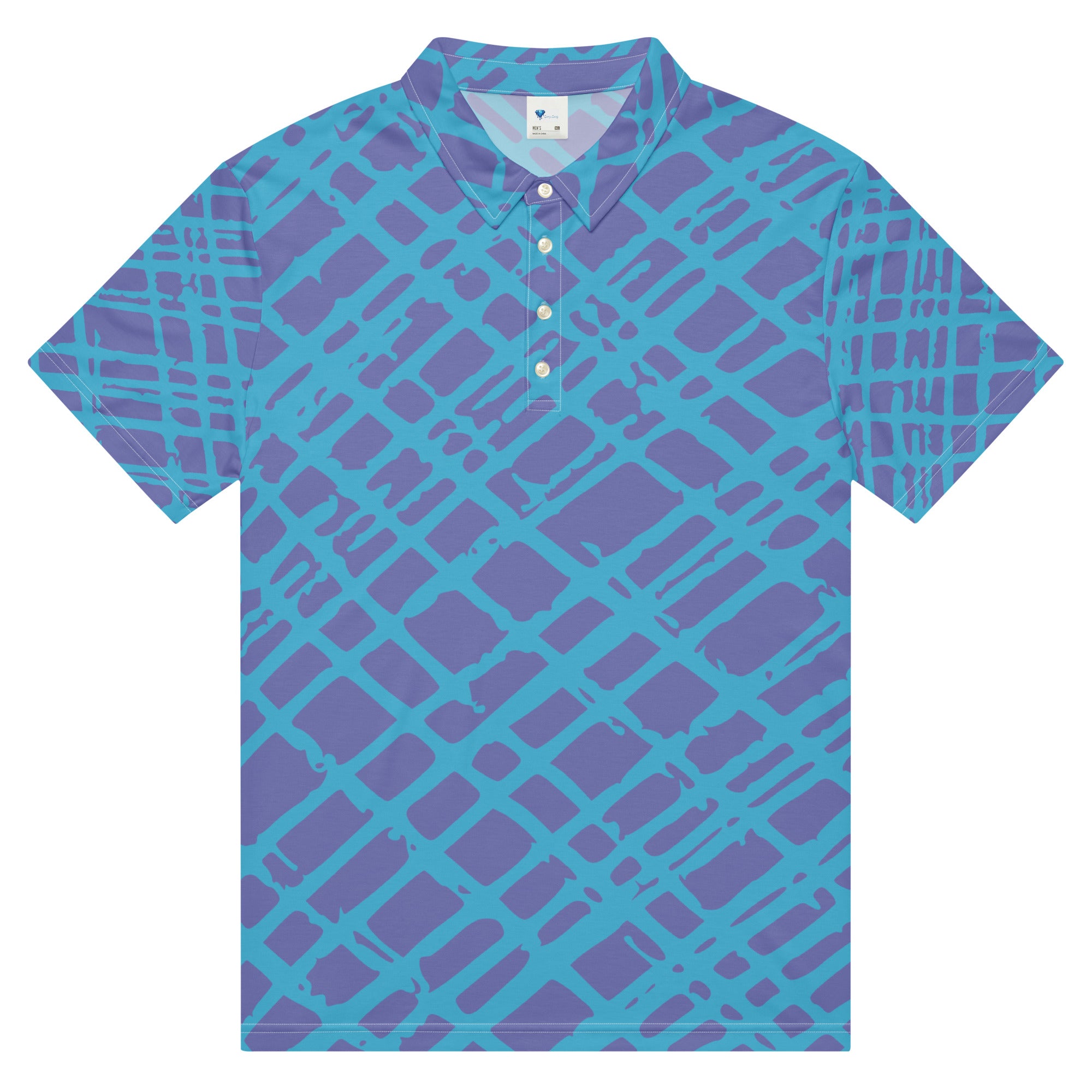 Men's Slim Fit Polo Blush & Breeze