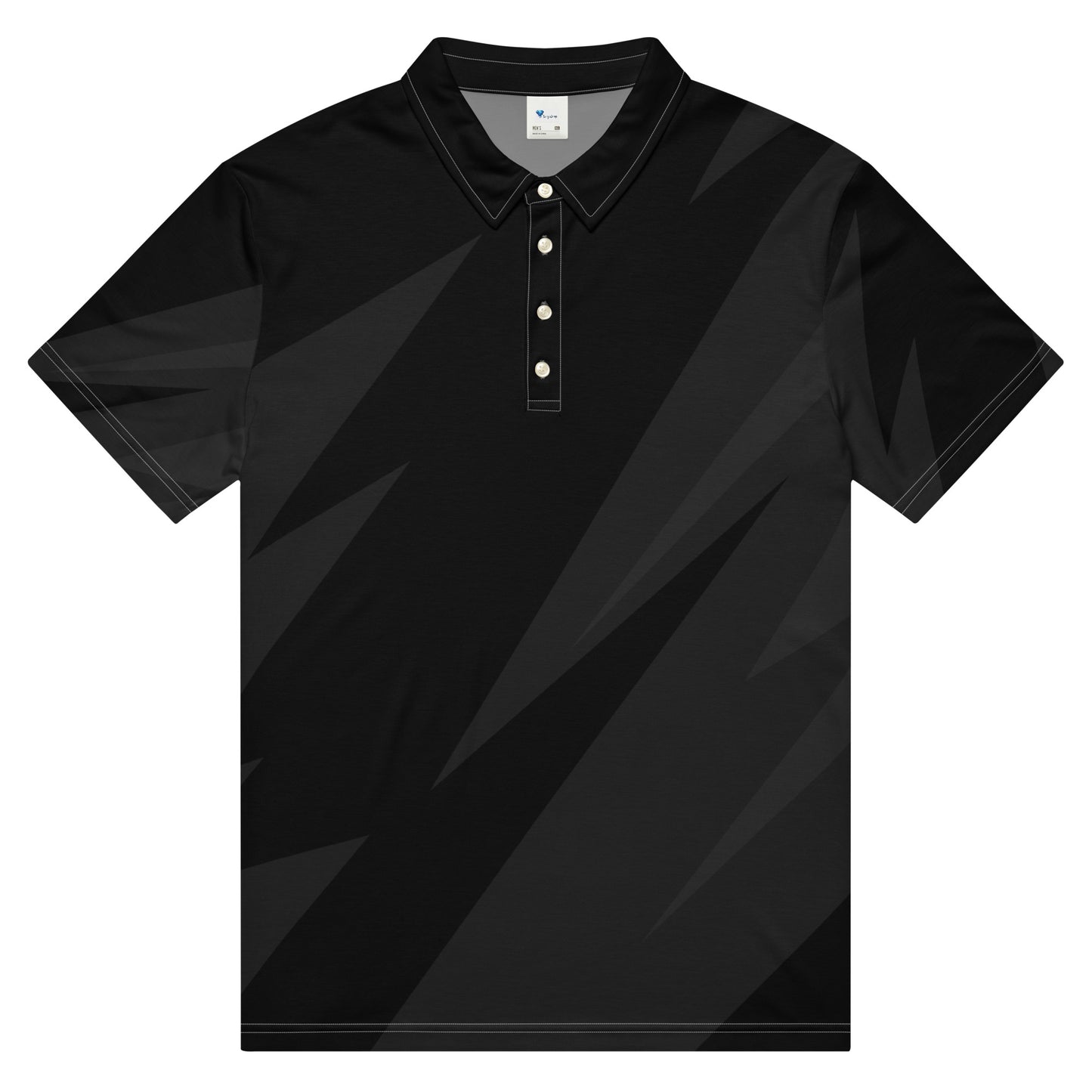 Men’s slim fit polo Black Knight