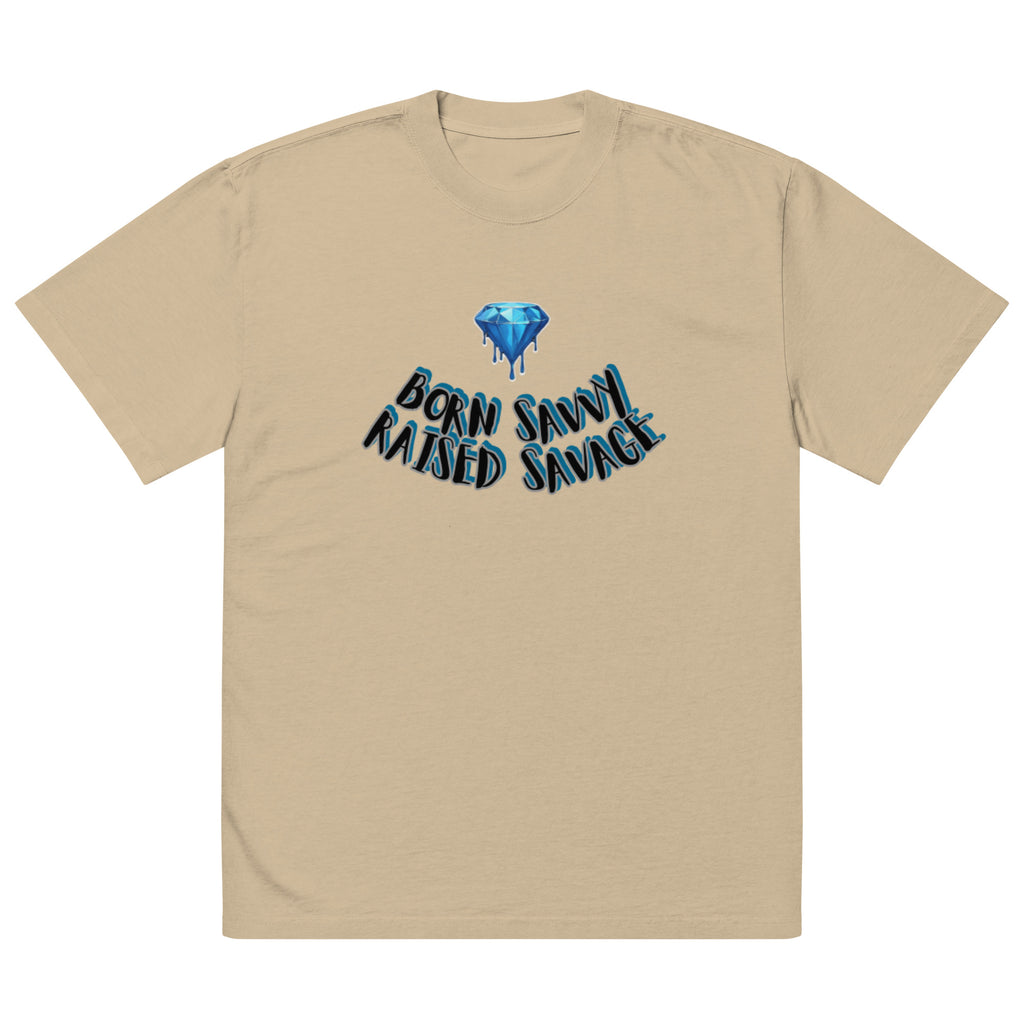 Born Savvy, Raised Savage Baggy Shirt