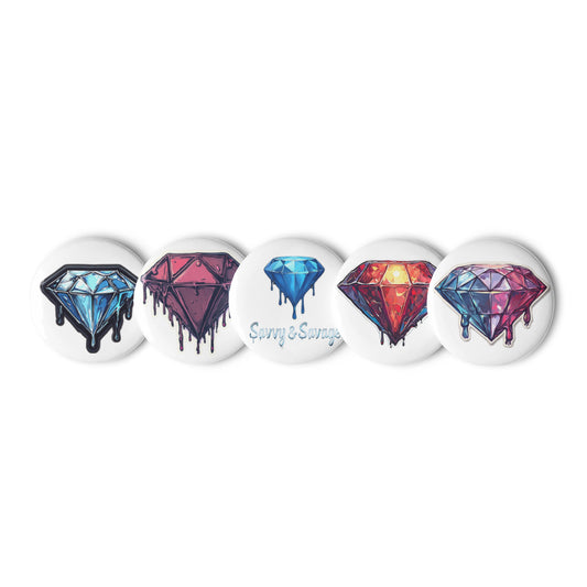 Dripping Diamond Pin Collection